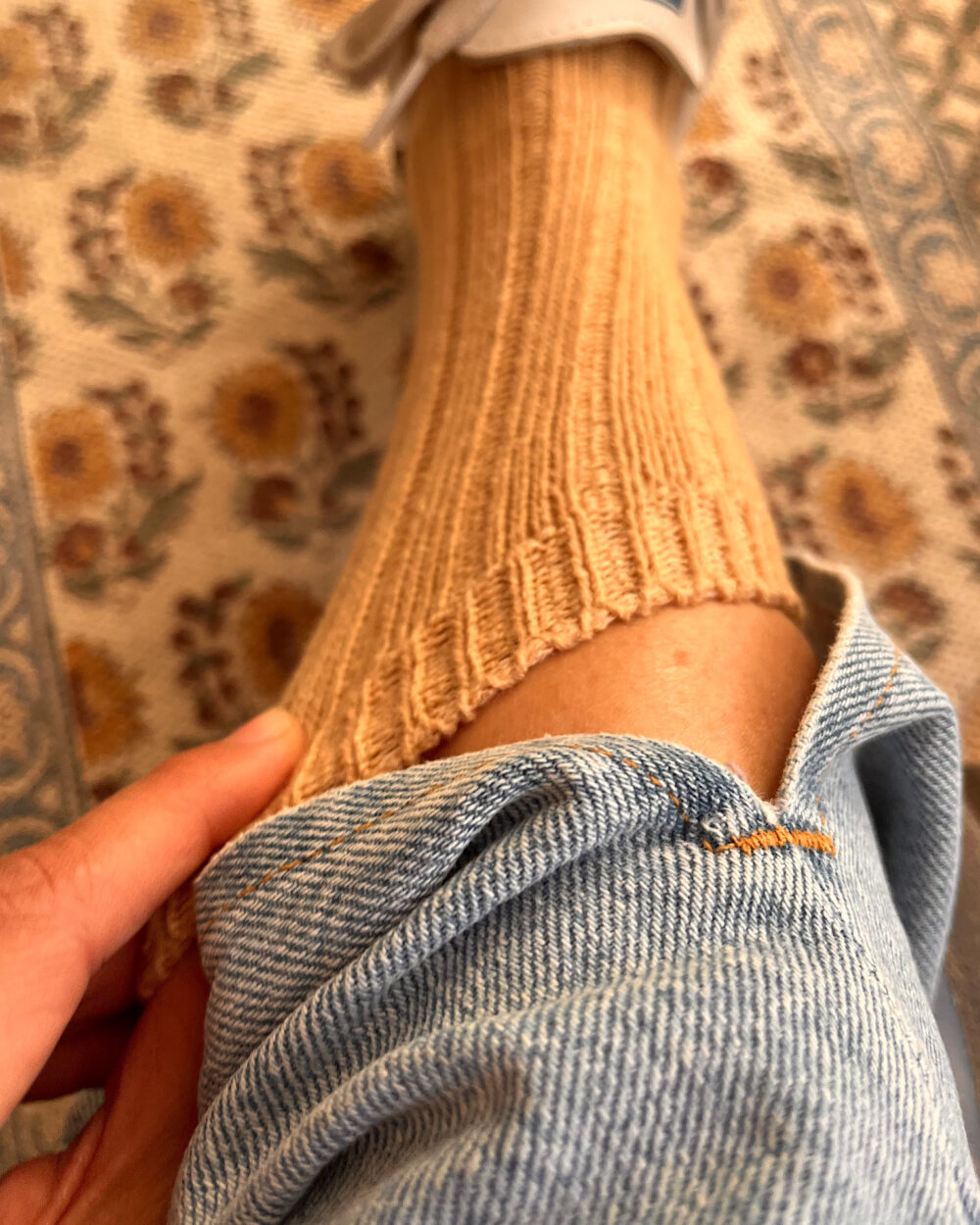 Calcetines Beige otoño e invierno - Imagen 4