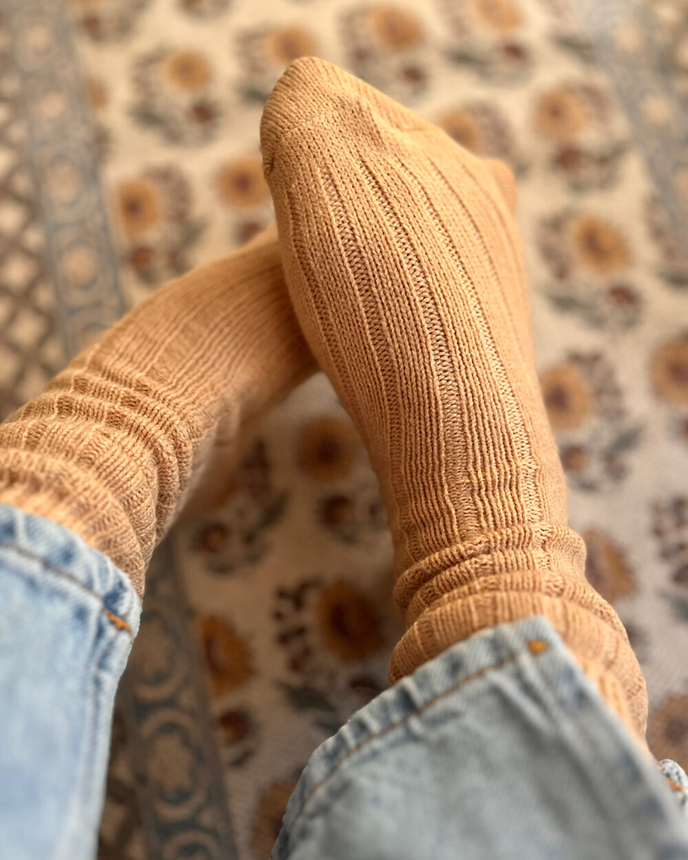 Calcetines Beige otoño e invierno - Imagen 3
