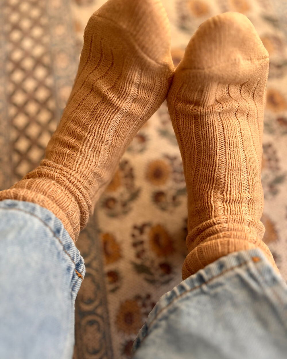 Calcetines Beige otoño e invierno - Imagen 2