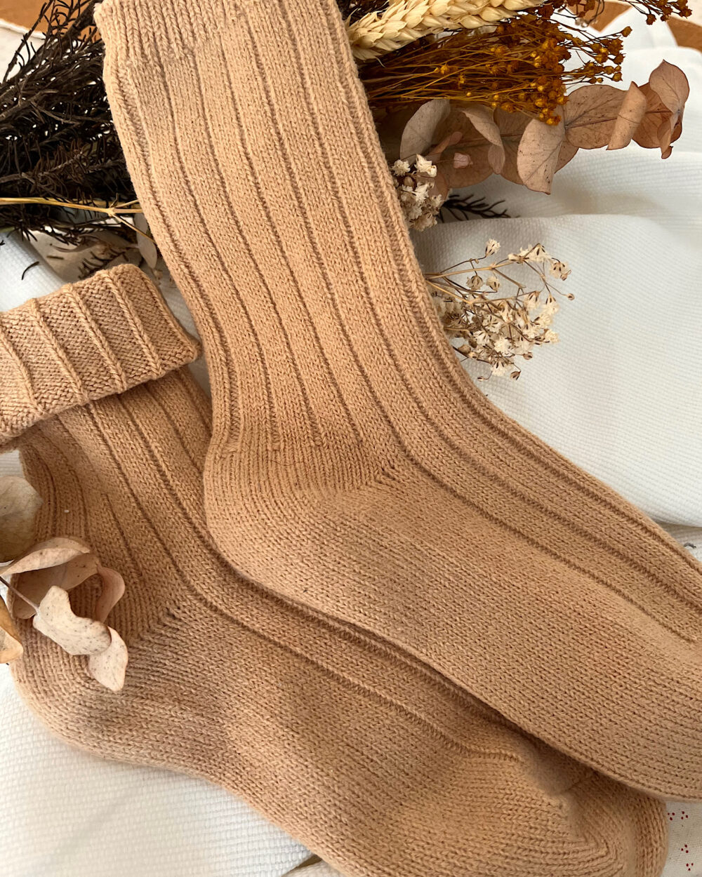 Calcetines Beige otoño e invierno